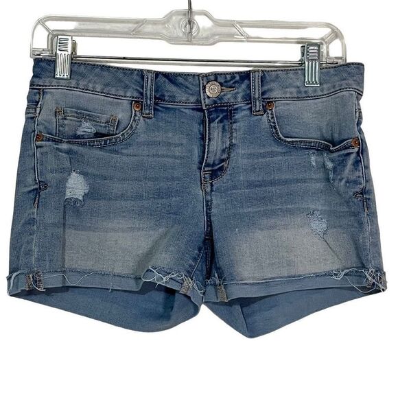Aeropostale Mid Rise Shorts Size 4 - Picture 2 of 5